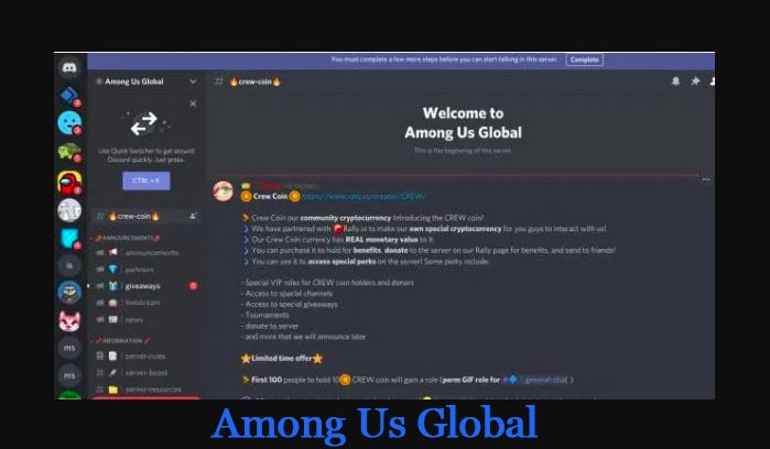 among Us global discord server