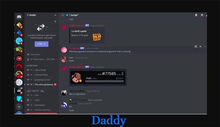 Daddy discord Server