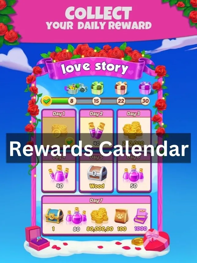 crazy fox Rewards Calendar