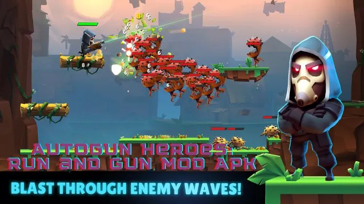 Autogun Heroes Apk Mod unlimited everything